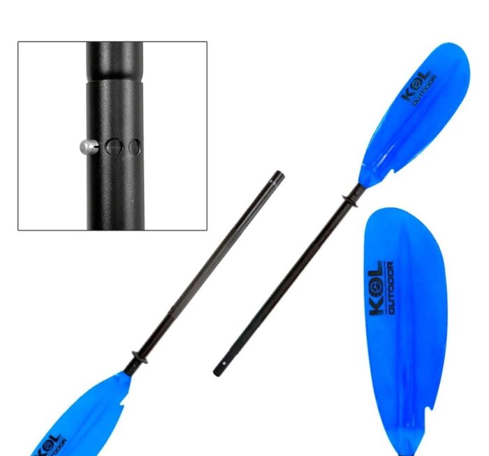 REMO KAYAK ALUMINIO 2 PIEZAS DESMONTABLE - Imagen 4
