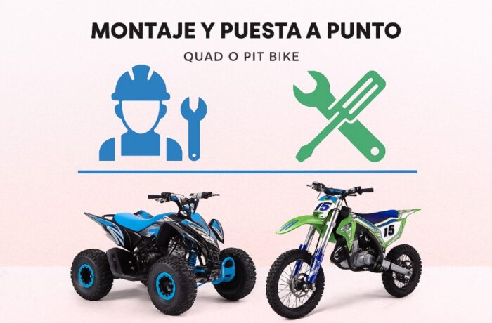 Montaje y puesta a punto pit bikes y quads 4 tiempos - Imagen 1
