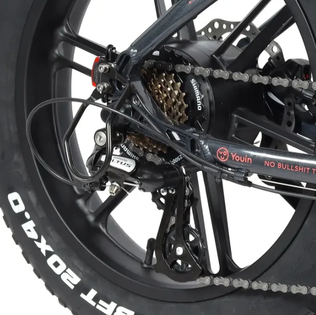 Bicicleta eléctrica Fat Bike plegable Youin Luxor (4) Bicicleta eléctrica Fat Bike plegable Youin Luxor - Imagen 8
