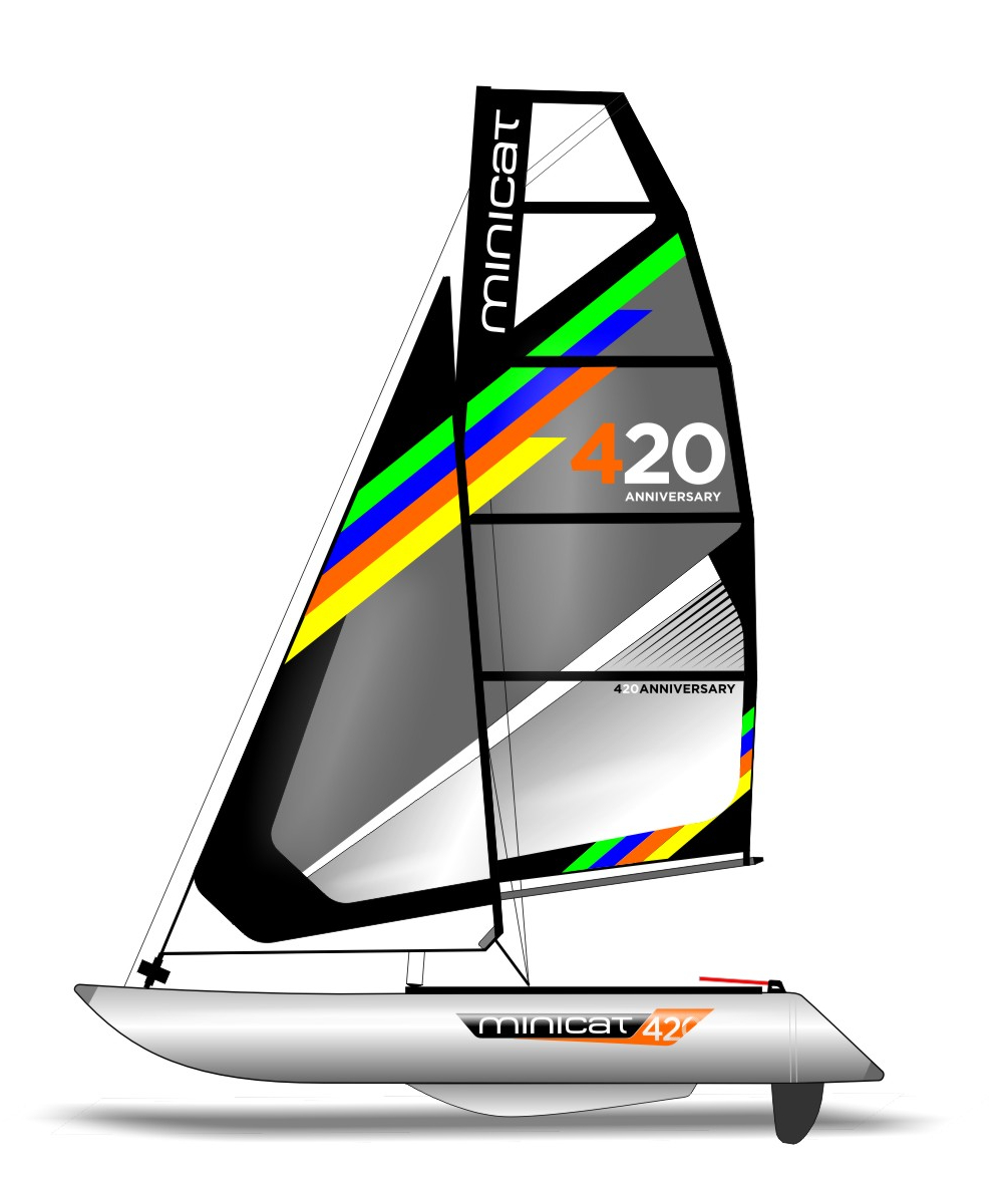 MiniCat — imagen oficial MiniCat 420 Laura Dekker — imagen oficial